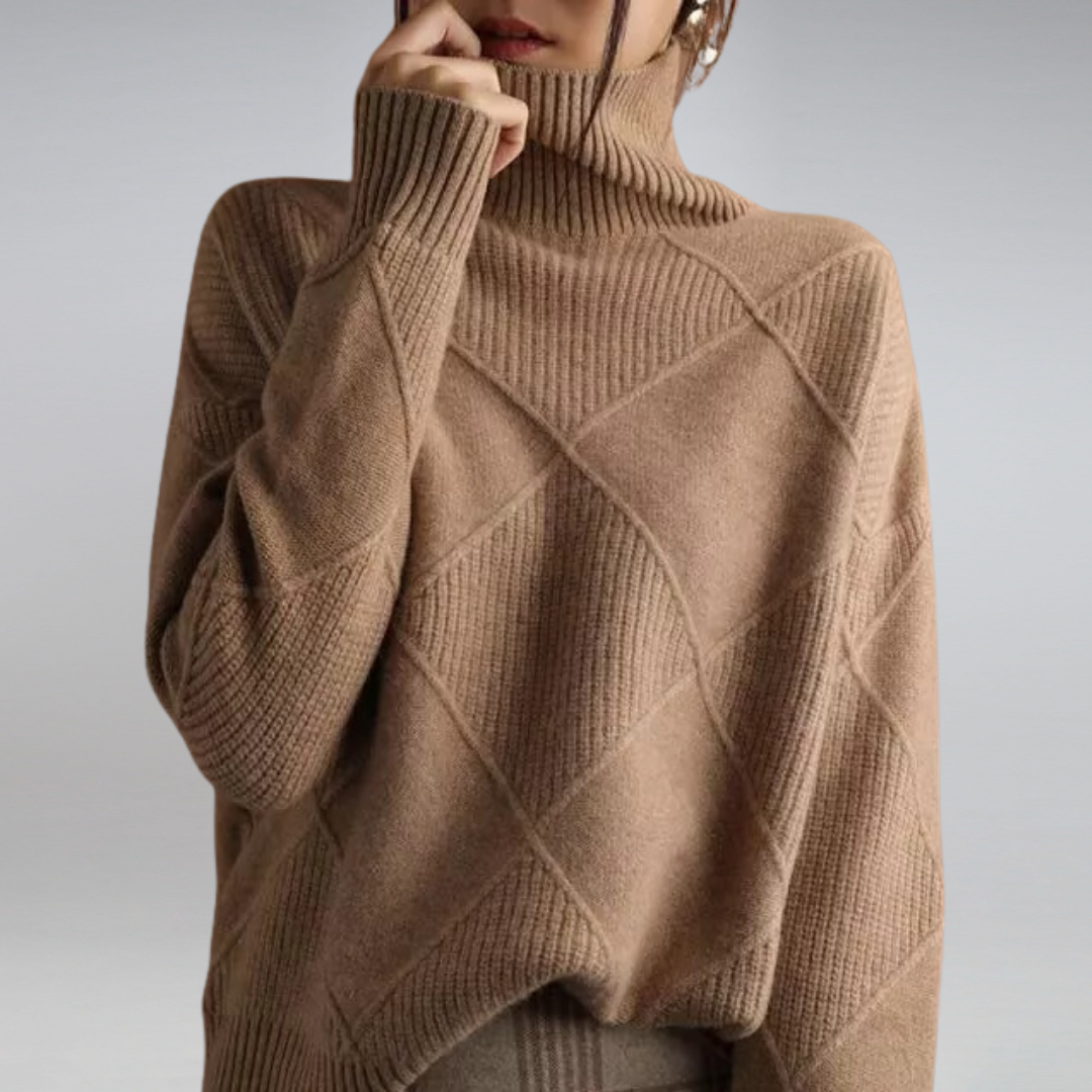 Adelle | Comfortable turtleneck jumper