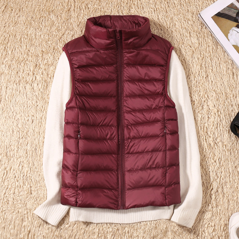 LUCILLE - MICROLIGHT DOWN WAISTCOAT FOR WOMEN