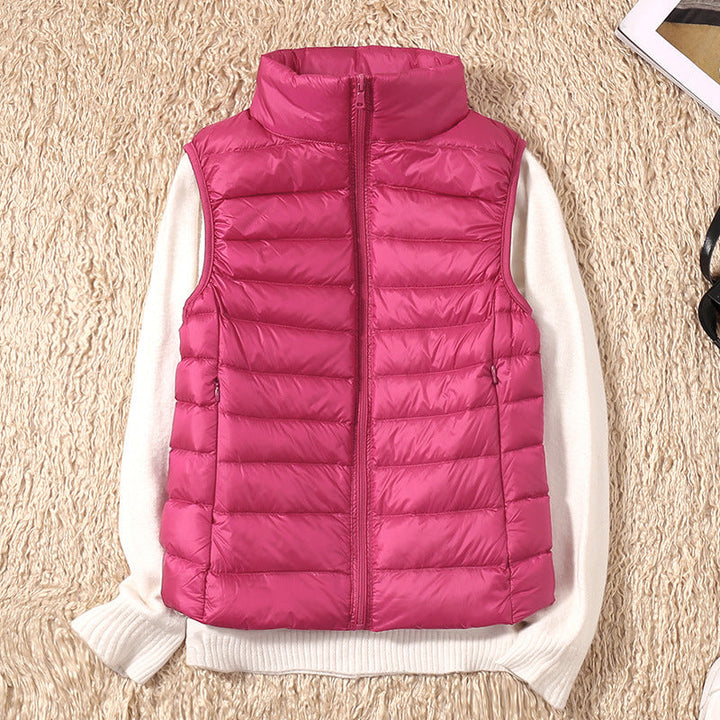 LUCILLE - MICROLIGHT DOWN WAISTCOAT FOR WOMEN