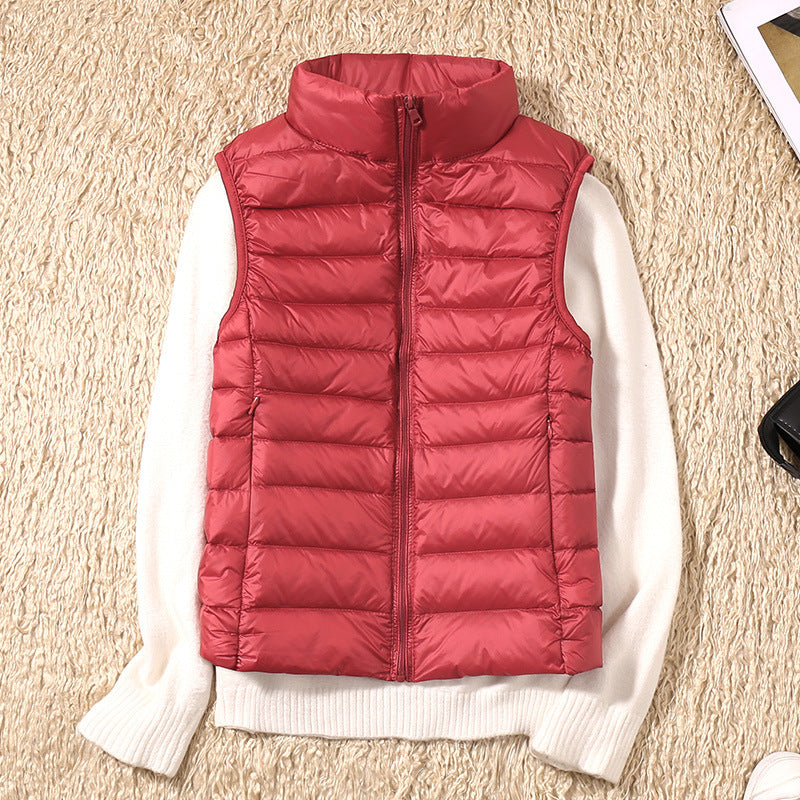 LUCILLE - MICROLIGHT DOWN WAISTCOAT FOR WOMEN