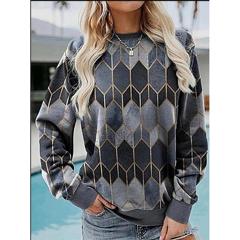 Nova | Casual geometric sweatshirt