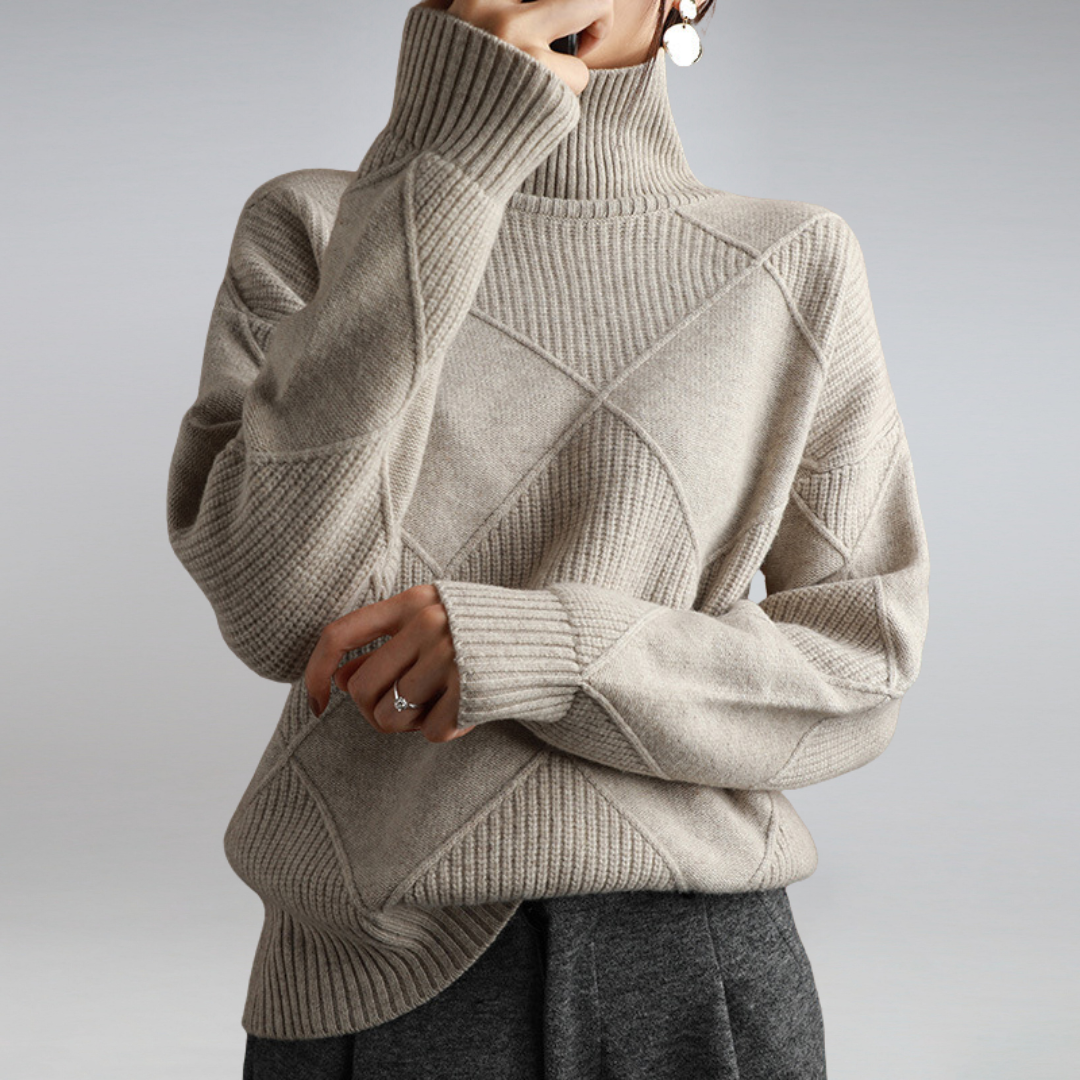 Adelle | Comfortable turtleneck jumper