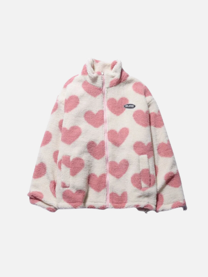 BacioDeluxe™️ | Double-sided heart coat jacket - unique collection