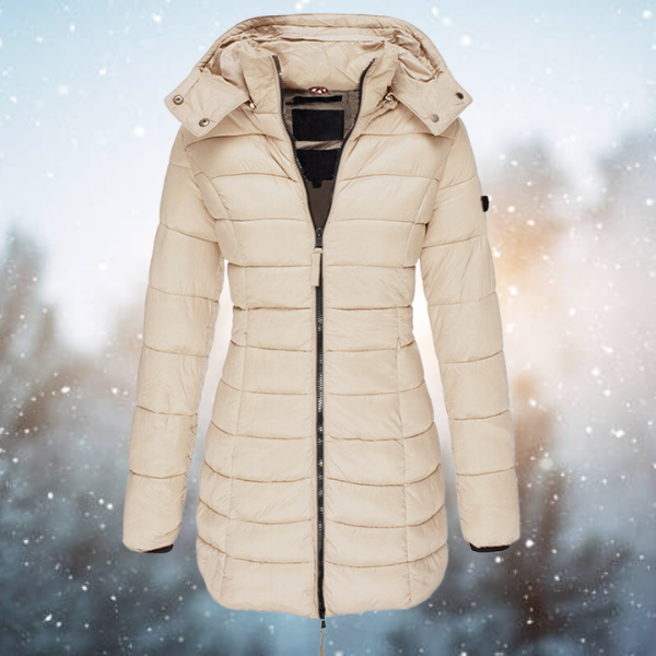 Extra warm & quilted ladies winter jacket