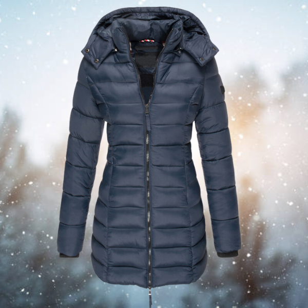 Extra warm & quilted ladies winter jacket