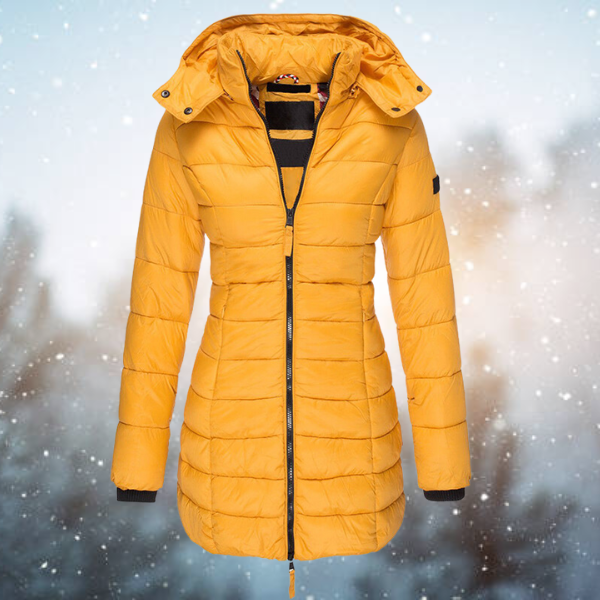 Extra warm & quilted ladies winter jacket