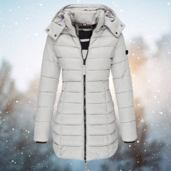 Extra warm & quilted ladies winter jacket