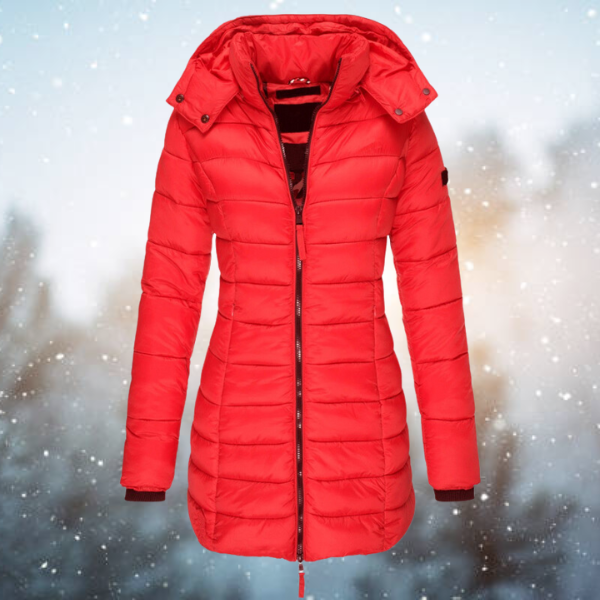 Extra warm & quilted ladies winter jacket