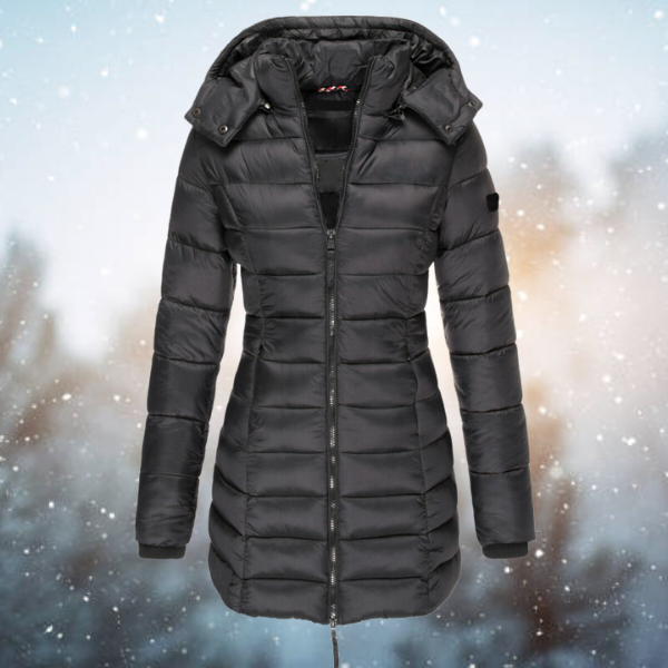 Extra warm & quilted ladies winter jacket