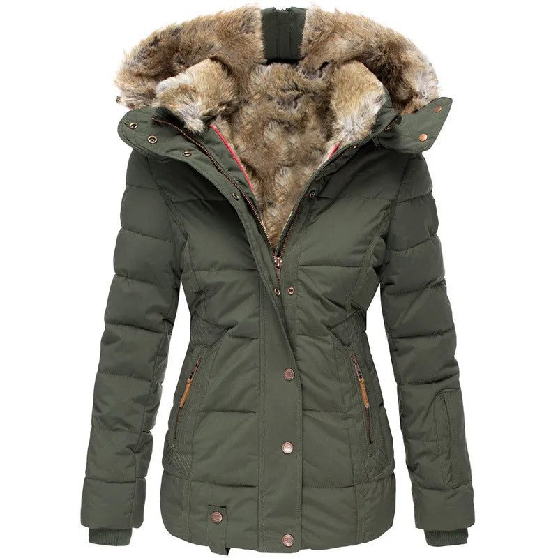 Auroa | Winter Jacket with faux fur lining