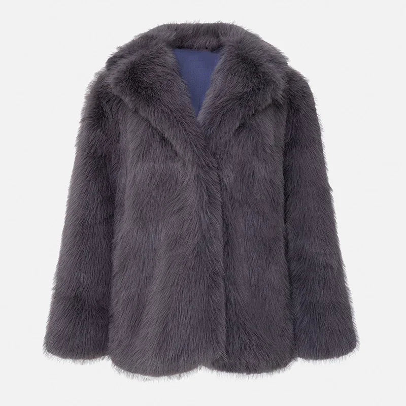 Grace - Faux Fur Coat