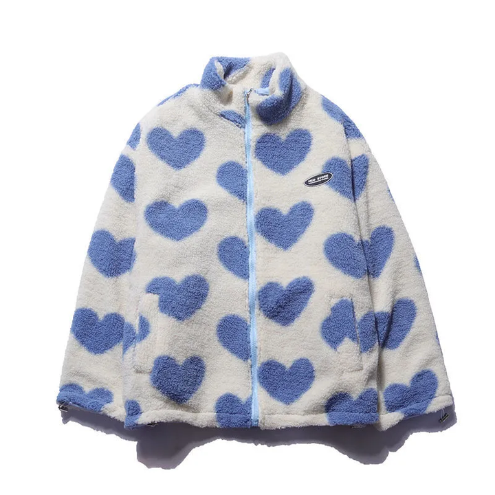 BacioDeluxe™️ | Double-sided heart coat jacket - unique collection