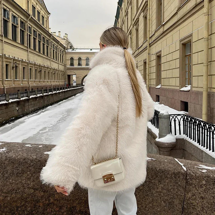 Grace - Faux Fur Coat