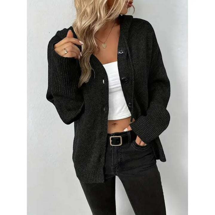 Helene | Fashionable hooded cardigan