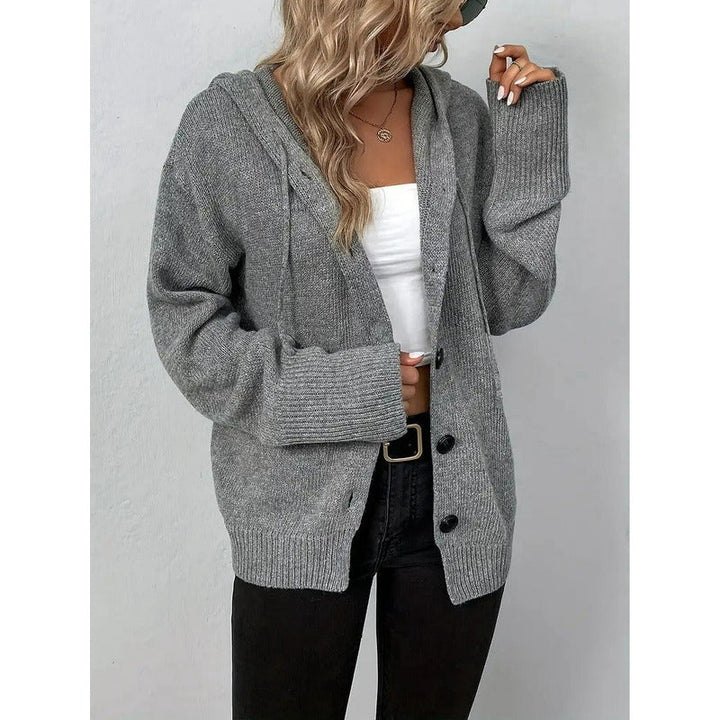 Helene | Fashionable hooded cardigan