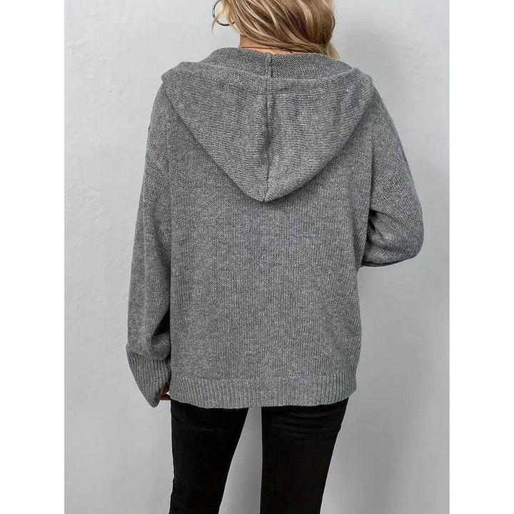 Helene | Fashionable hooded cardigan