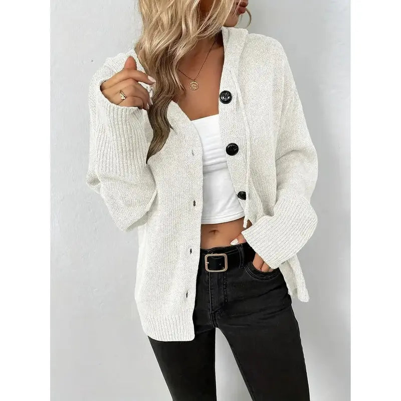 Helene | Fashionable hooded cardigan