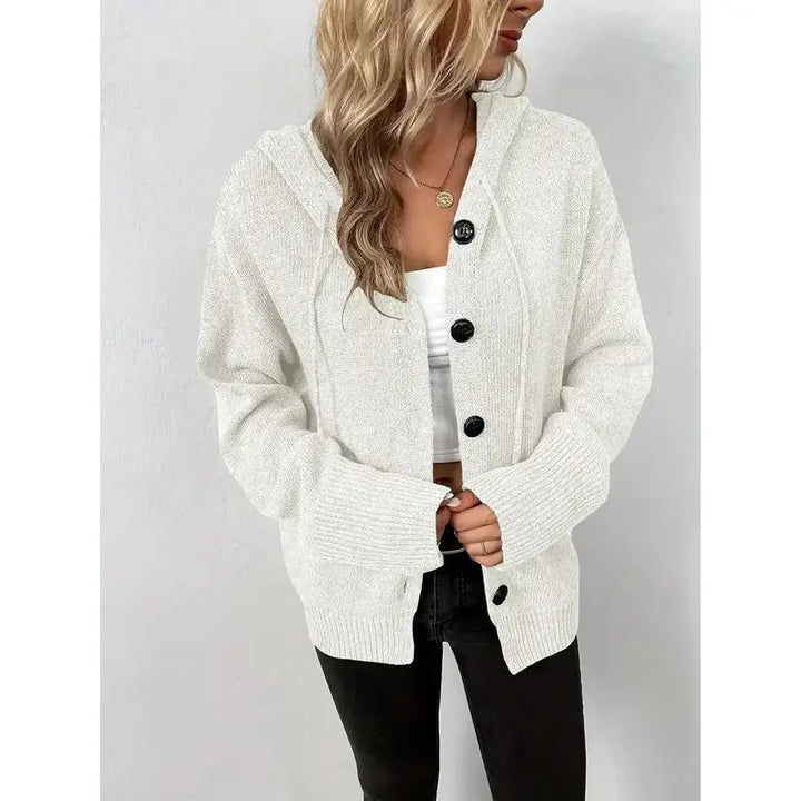 Helene | Fashionable hooded cardigan